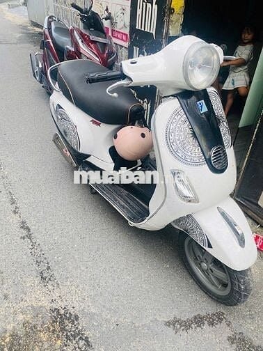 xe vespa mới làm nồi + thay phuộc bshn