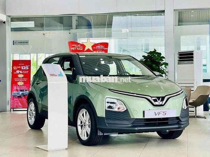 VF 5 trả trước 0 Đồng, Vay toàn quốc, Tăng Full pk