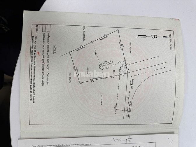 Chính chủ bán nhà 203 m2, Đường Tân Lập 2, Hiệp Phú, Q9. giá 64tr/m2