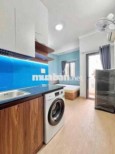 Căn hộ mini bancon máy giặt riêng giá rẽ ngay chợ Bà Chiểu - ĐH HUTECH