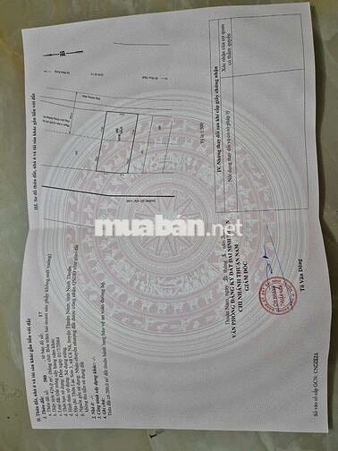Bán lô đất mặt tiền đường quốc lộ 1a gần ngã ba xuống Cảng Cà Ná