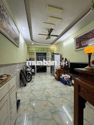 Nhà hẻm xe hơi thông, thoáng, Bùi Minh Trực, p6,q8