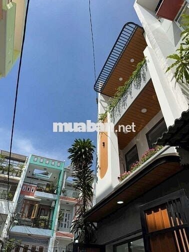 NHÀ ĐẸP 3 TẦNG HẺM XE HƠI THÔNG - 50M2 P16 GÒ VẤP -  SỔ ĐẸP - GIÁ TỐT