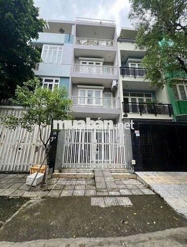 Nhà Có Thang Máy 4PN 4x18m Mặt Tiền Đường Số Tân Quy Đông Q7