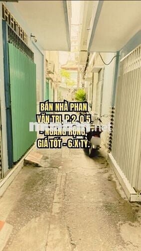 🏠 BÁN NHÀ PHAN VĂN TRỊ, P.2, Q.5 - NGANG RỘNG, GIÁ TỐT - 6.X TỶ.