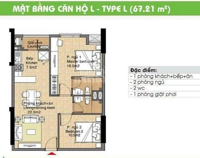 Chung cư Full Nội Thất Era Town 67,4 m Giá 3tỷ4 Đường 15B, P.PM Q.7 Q.