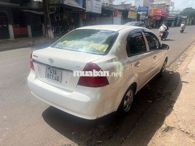 Daewoo Gentra 2010 SX 1.2 MT - 100000 km máy zin