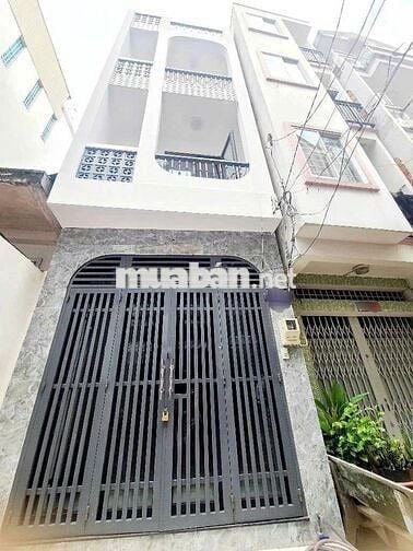 SIÊU PHẨM NHÀ MỚI 100% P3 Q8  4 TẦNG 4PN 3WC CÓ BAN CÔNG - NHỈNH 6 TỶ.