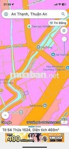 🌟 BÁN ĐẤT AN THẠNH – DT 196,5M² – GIÁ 4 TỶ 4 🌟