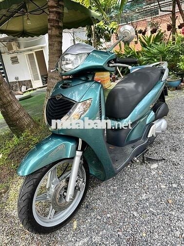 SH Nhập Ý 2007 màu xanh đá xe rin mộc bs 4 số