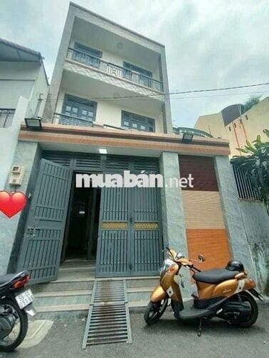 NHÀ PHỐ 3 TẦNG BTCT – NGANG 5M HIẾM –HẺM XH THÔNG– Q12-61,2m²- 4,8TỶ