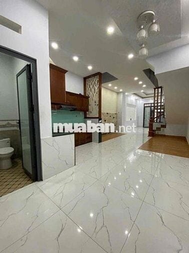 Nhà nguyên căn hẻm tải gần chợ Hiệp Bình 1T 3L