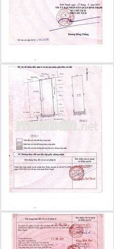 105m2- HXH - Ngang 6 - Chu Văn An - Phù Hợp xây CHDV