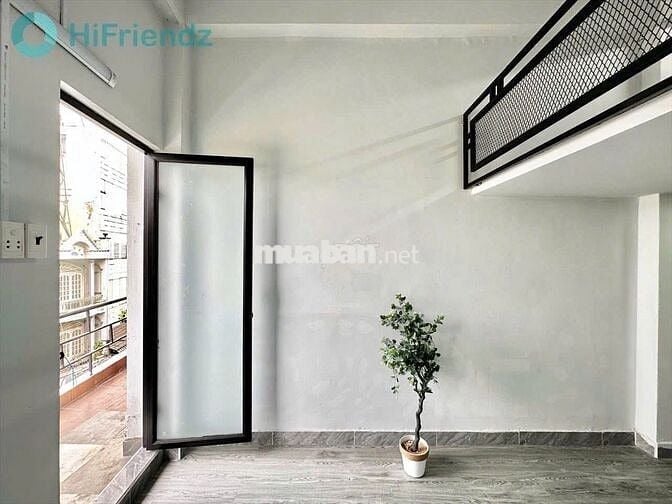 Duplex cho thuê bancol cửa sổ trời thoáng giá rẻ gần lotte mart