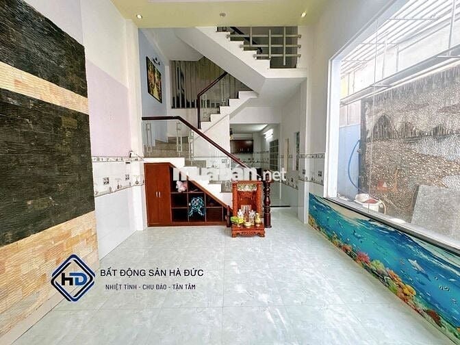 Nhà trệt lửng 2 lầu 4x15 hẻm 6m thông gần trường học