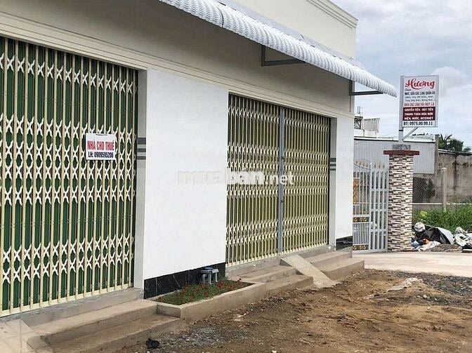 Cho thuê 2 căn nhà mặt tiền của gác lửng mới xây