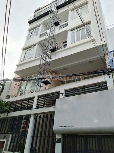Mặt tiền Bình Thạnh 10x10 Nở hậu 1H6L có thang máy có HĐ thuê 70tr/thg