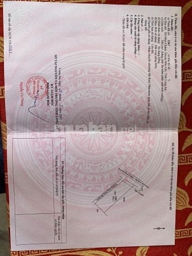 Cần bán miếng đất hóc 2 mặt tiền 