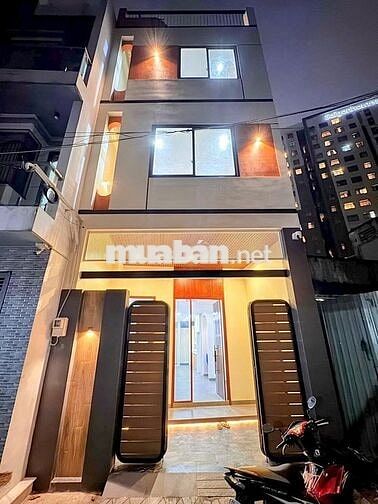 NHÀ ĐẸP📍HƯƠNG LỘ 2 -B.TÂN Giáp Q6🏡4,5x13m...4 tầng 4pn 3wc Hẻm nhựa 7m