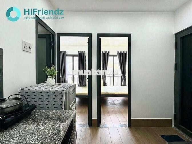 Căn hộ 2pn ban công full nội thất mới Âu Dương lân sát cầu chữ y