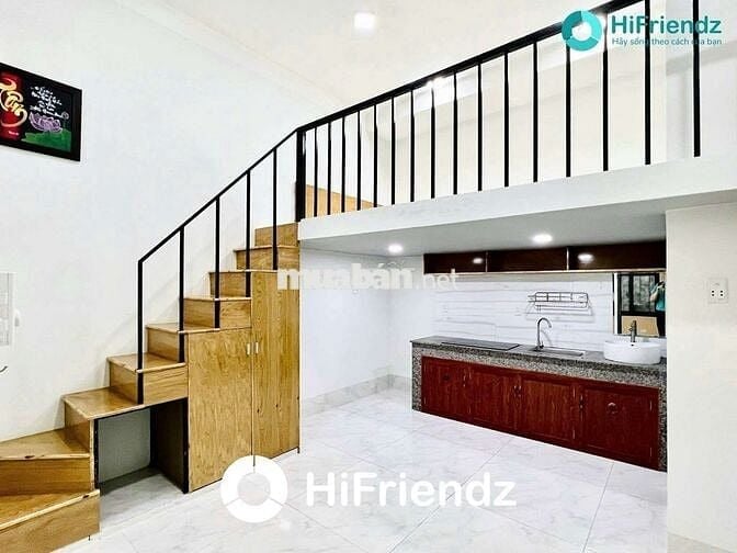 Chung cư - căn hộ mini duplex 35m2 cửa sổ thoáng có bảo vệ 24/7