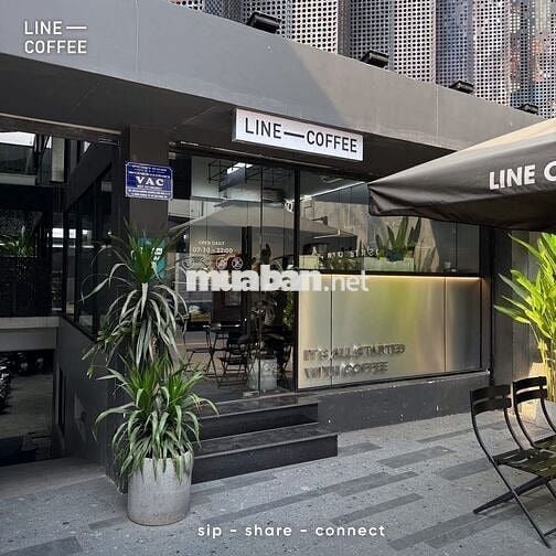 SANG NHƯỢNG QUÁN LINE COFFEE + PHÒNG HỌP