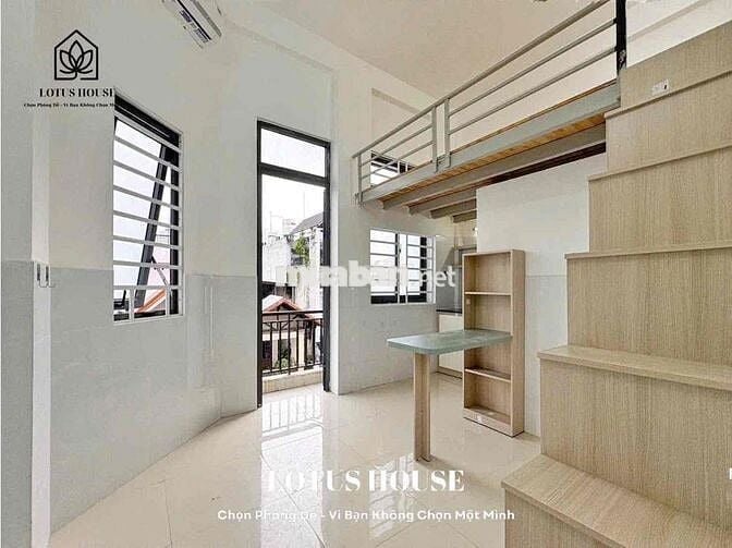 KHAI TRƯƠNG CĂN HỘ DUPLEX BAN CÔNG THOÁNG FULL NỘI THẤT DIỆN TÍCH RÔNG