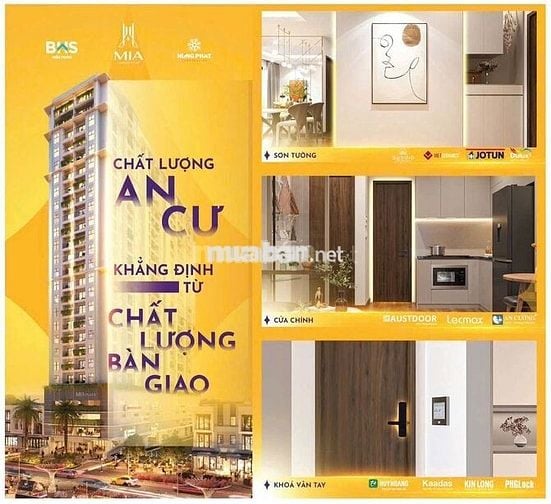 *** CĂN HỘ 2PN, 63M2, GIÁ CHỈ TỪ 800 TRIỆU MIA CENTER POINT