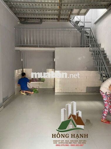NHÀ CHO THUÊ 60m2 – TÂN XUÂN, HÓC MÔN - GIÁ 5 TRIỆU/ THÁNG
