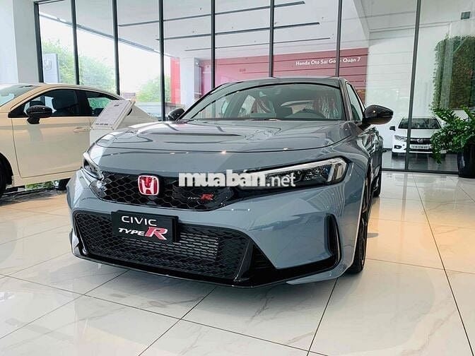 Honda Civic Typer 2025 Xám Xe Sẵn Giao Ngay