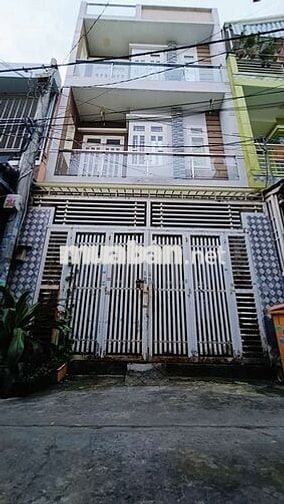 BÁN NHÀ NGỘP BÌNH TÂN 5X12 3 TẦNG HẺM XE HƠI TÂY LÂN GIÁ 4TỶ SÁU TL