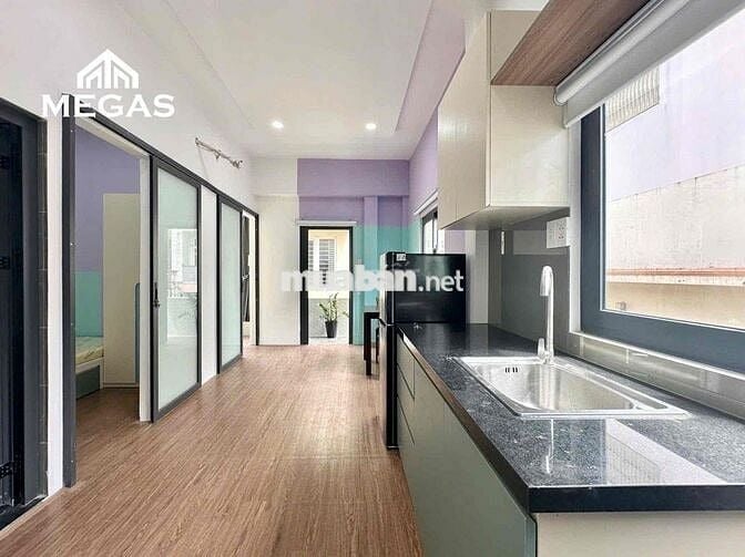 CHO THUÊ CĂN HỘ 2PN BANCONG 55m2 XÂY MỚI 100%, CAO THẮNG, QUẬN 3