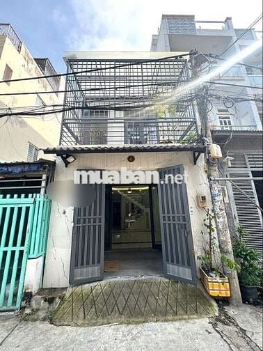 Nhà 17// Đường số 2 phường BHHA 4x14 1lầu 4tỷ 980 triệu