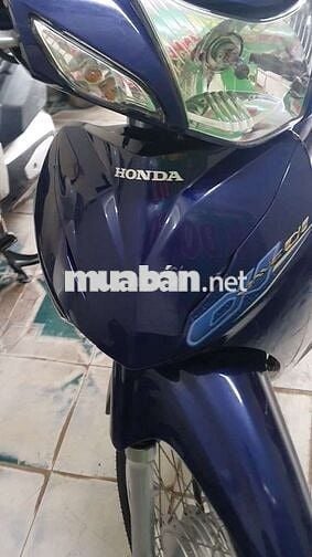 Honda Wave số tự động, màu xanh dương