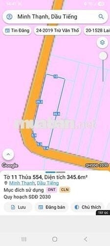 Đất lô góc sau Chợ Thái Bình - Dầu Tiếng - HCM giá đầu tư