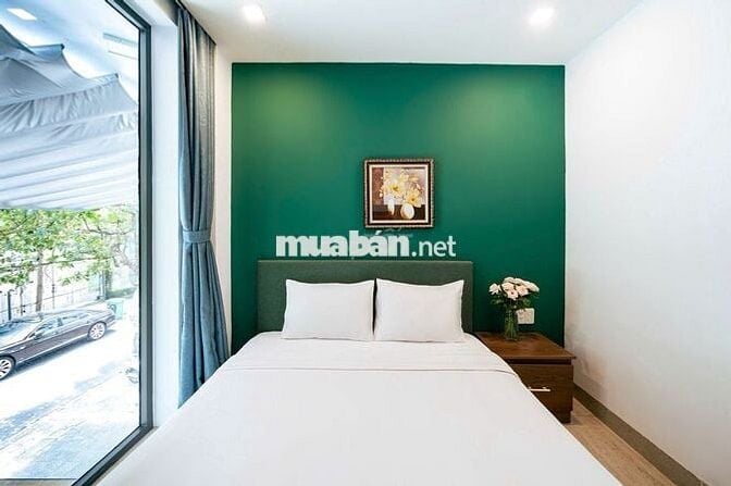 2 phòng ngủ 60m2, dọn phòng 2 lần 1 tuần, chỉ 12tr, đi bộ 3' đến biển