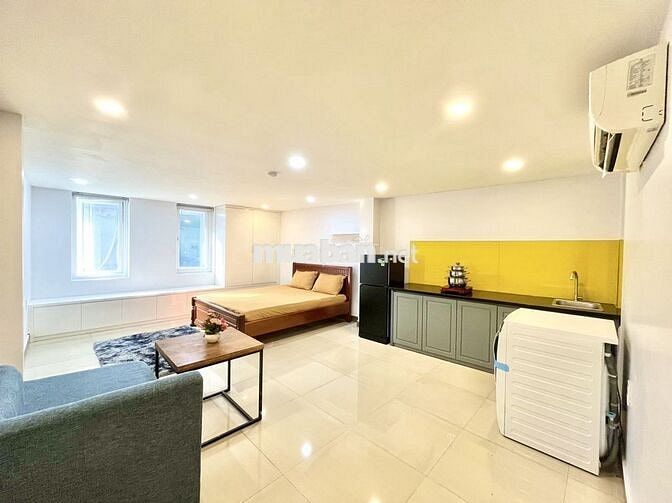 CĂN HỘ MỚI - FULL NỘI THẤT XỊN GẦN CV LÊ THỊ RIÊNG CÓ THANG MÁY BẢO VỆ
