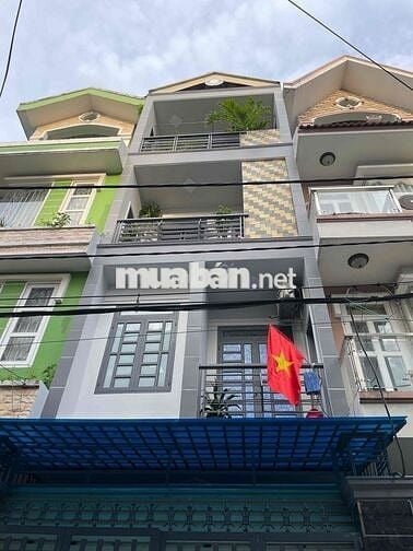 NHÀ 4 TẦNG - HẺM 7M- K LỘ GIỚI