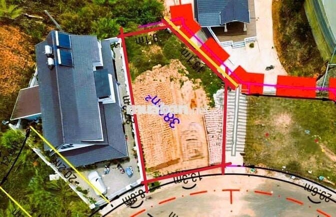 BÁN LÔ ĐẤT KQH An Sơn - P4 - Đà Lạt Lô Biệt Thự 388m2 - 2 mặt tiền