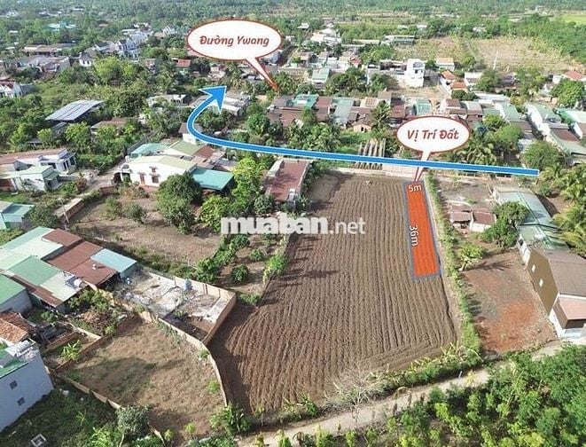 Bán lô đất Eakao giá rẻ hẻm Y wang ngay khu du lịch hồ Eakao