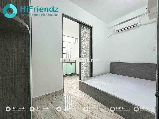 PHÒNG NGỦ TÁCH BẾP MỚI XÂY TẠI QUANG TRUNG NỘI THẤT NHƯ HÌNH