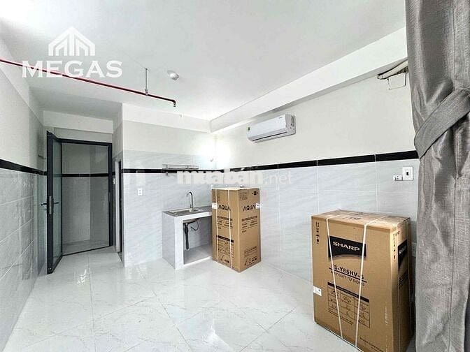 PhòngTro Tiện Ích Dự Án Mới Có Thang Máy ,Cổng Vân Tay , Máy Giặt Riêg