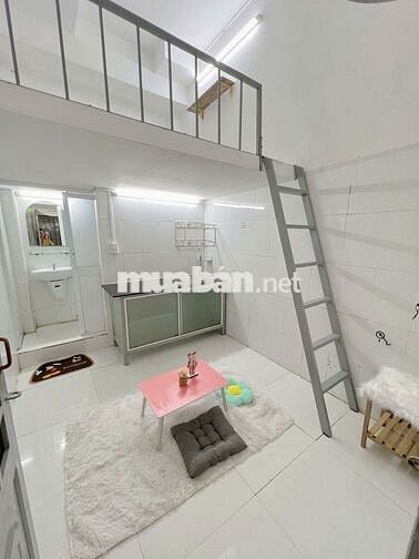 Phòng có gác, diện tích 16m^2, đường dương quảng hàm gò vấp