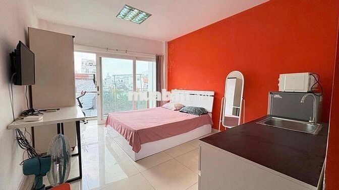 STUDIO BAN CÔNG THOÁNG MÁT FULL TIỆN NGHI NGAY ĐẶNG DUNG- TÂN ĐỊNH