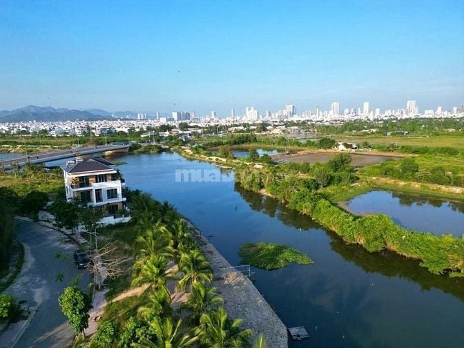 Lô Biệt thự rẻ nhất KĐT Ven Sông Tắc view sông đối diện KĐT Sungroup