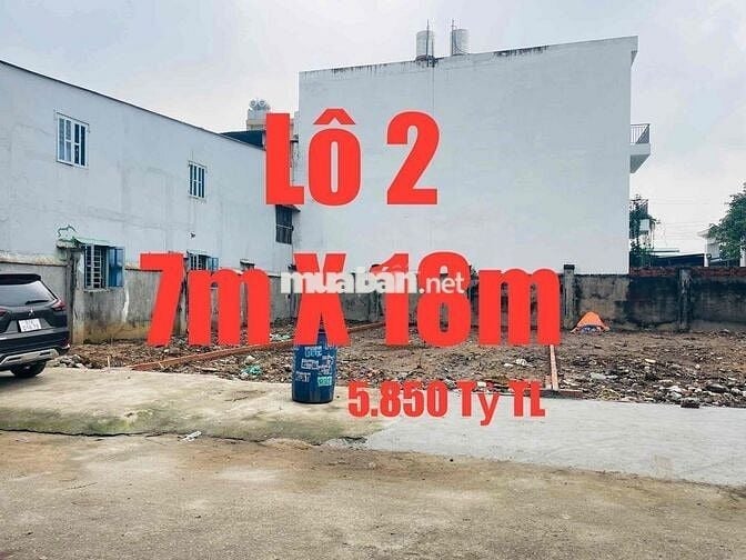 🔥ĐẤT 7m X 18m-Đường Thông 10m-Cách Chợ Bà Điểm 900m
