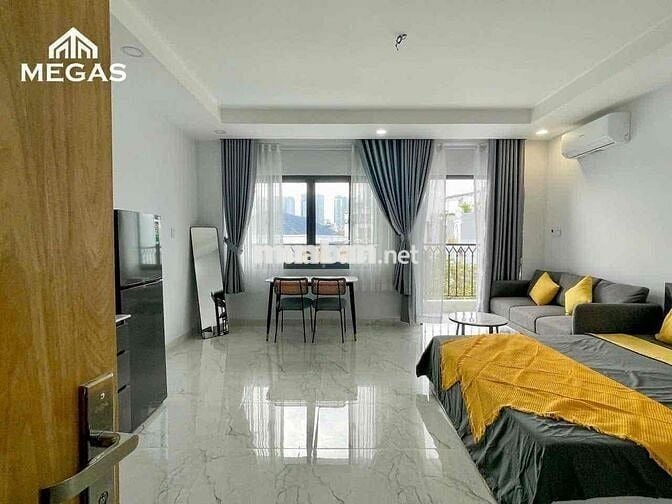 CHO THUÊ CĂN HỘ CHUNG CƯ MINI BAN CÔNG NGAY CẦU ÔNG LÃNH QUẬN 1 GIÁ RẺ