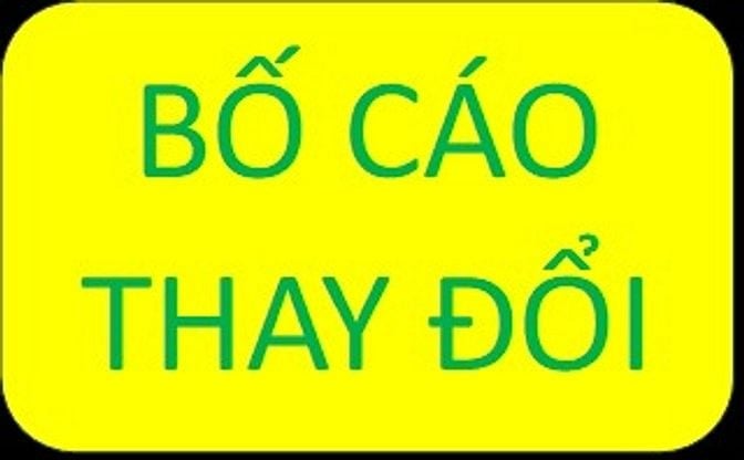 Công Ty Luật Trách Nhiệm Hữu Hạn Potekyu thông báo thay đổi