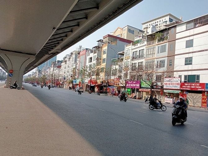 BÁN NHÀ PHỐ MINH KHAI – Ô TÔ ĐỖ CỬA – 43m. 5 Tầng, KINH DOANH 12.8 Tỷ