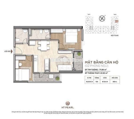 SIÊU PHẨM 2PN2WC 73M2 - GIÁ SIÊU TỐT - SỔ SẴN - 20% NHẬN NHÀ